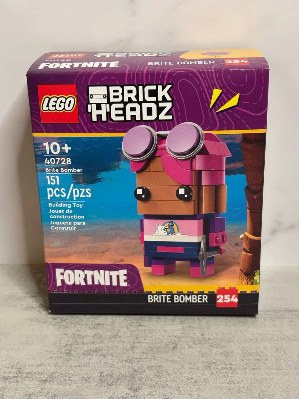Lego Fortnite BrickHeadz Brite Bomber Set (#40728)